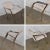 Vintage Art Deco Revival Accent Chair Armchair Chrome and Upholstered For Sale - Image 10 of 13