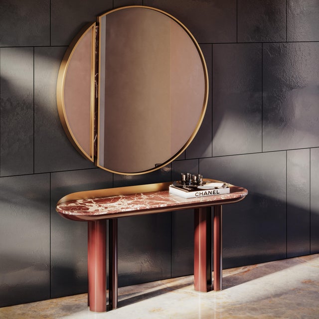 Beverly Console Table by Porus Studio For Sale - Image 6 of 18