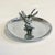 1970s Vintage Boho Chic Figurative Chrome Large Billed Ducks Ashtray With Snuffer. For Sale - Image 6 of 6