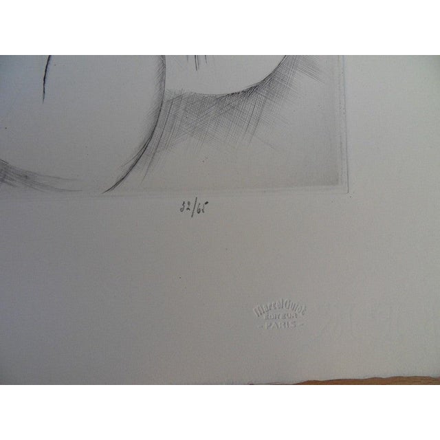 Mily Possoz, Young Girl with Lily of the Valley, Engraving For Sale - Image 7 of 8