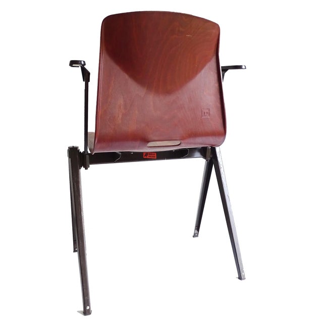 Vintage Plywood Armchairs from Galvanitas, Set of 6 For Sale - Image 11 of 18
