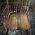 Authentic D.R. Dimes (renowned American furniture maker) Windsor style side chair. Features bow back, centrally pierced...