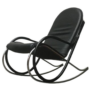 Vintage Swiss Nonna Rocking Chair by Paul Tuttle for Strässle For Sale