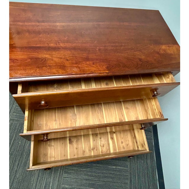 Vintage Mahogany Chest For Sale - Image 4 of 6