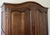 Antique French Louis XVI Style Carved Oak 2-Door Wardrobe For Sale - Image 9 of 16