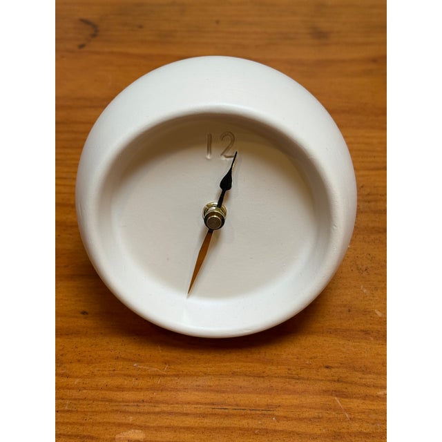 Design Plus Gallery presents the Ceramic Senzatempo Clock from Calligaris. The tiny + graceful, classic at first glance,...