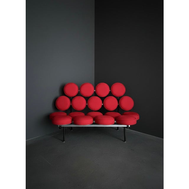 Herman Miller George Nelson for Herman Miller Marshmallow Sofa, 2019 For Sale - Image 4 of 9