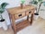 1980s Vintage Country Oak Side Table, 1980 For Sale - Image 5 of 16