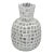 At White "Eyes" Murrine Vase Designed by Tobia Scarpa in 1960, Manufactured by Venini, Venice, circa 1960. Acid Stamped...