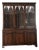Bevan Funnell Mahogany Georgian Revival Breakfront Bookcase Display Cabinet For Sale