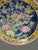 Antique Asian Meiji Japanese Foo-Dog Lion Colorful Floral Decorative 10'' Plate For Sale - Image 6 of 12