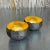 Metal Vintage Contemporary Alexander Lamont Hammered Raw Edge Bronze Bowls - a Pair For Sale - Image 7 of 9
