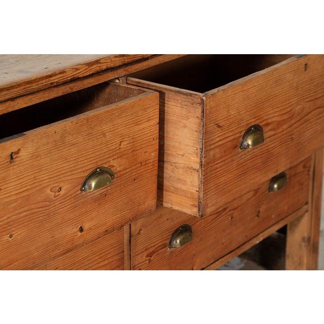 English Pine Dresser Base, 1890 For Sale - Image 9 of 14