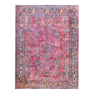 Early 20th Century Persian Sarouk Rug For Sale