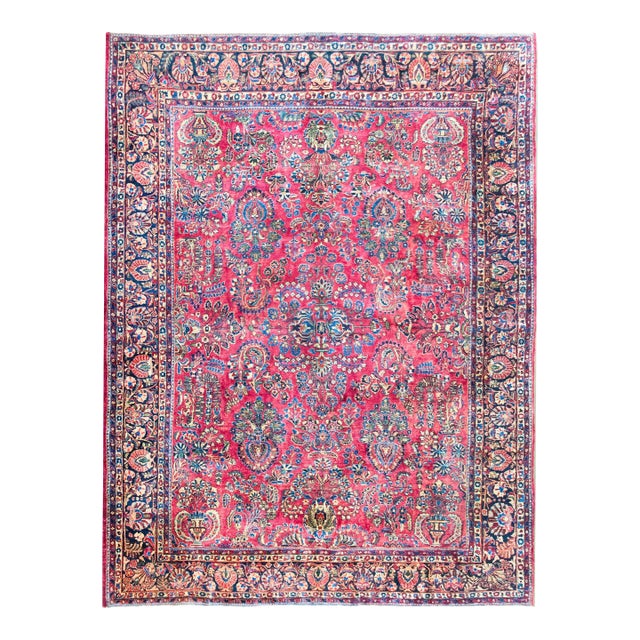 Early 20th Century Persian Sarouk Rug For Sale