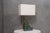 Italian Indian Green Marble and Brass Table Lamp, 2000s For Sale - Image 12 of 12