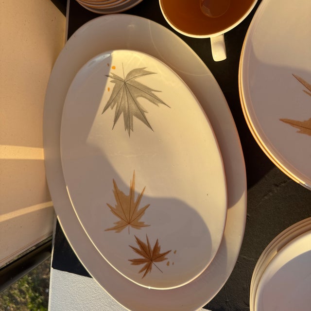 Ben Seibel Iroquois Autumn Harvest Dinnerware- 30 Pieces For Sale - Image 12 of 12