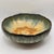 Unusually large, early Arts and Crafts style Fulper ridged bowl with beautiful floral/sunburst design in the center....