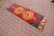 1979 Tribal Red Medallion Runner Rug For Sale - Image 4 of 10
