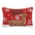 Sitting Reindeer Hook Pillow 8" x 12" For Sale
