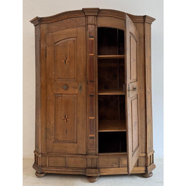 Lake Constance Wardrobe in Oak, 1832 For Sale - Image 18 of 18