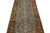 Late 19th Century 19th Century Antique Malayer Wool Runner Rug With Slate Blue Field & Rust Border For Sale - Image 5 of 10
