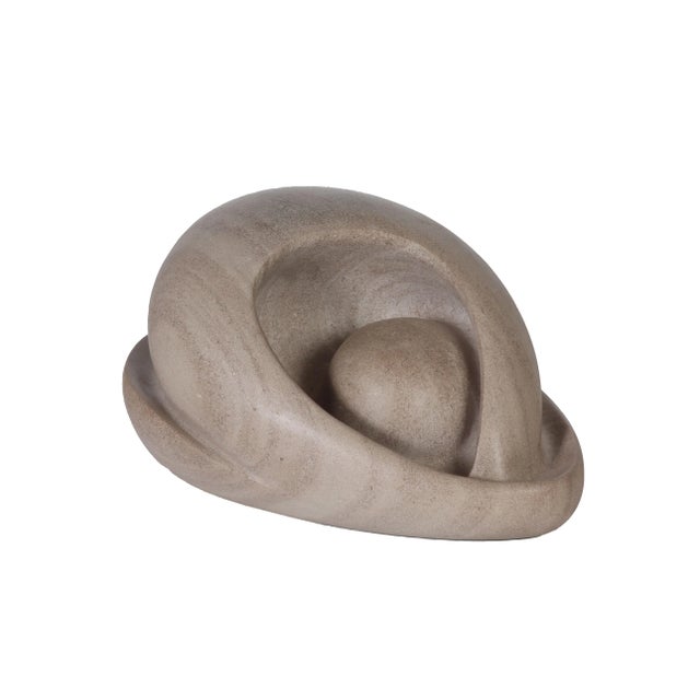 Stone Tony Lee (Navajo/Diné B. 1958) Alabaster Sculpture, 2003 For Sale - Image 7 of 7