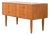 Small Danish Teak Sideboard with 4 Drawers, 1960s For Sale