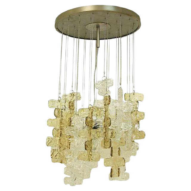 Italian Ceiling Lamp, 1950s For Sale