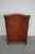 Vintage Dutch Cognac Colored Leather Club Chair For Sale - Image 14 of 17