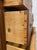 Antique Danish Pine Chest of Drawers | Carved Details + Brass Hardware, Late 19th Century For Sale - Image 9 of 15