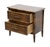 Wood National / Mount Airy Asian Chinoiserie Faux Bamboo 28" Fruitwood Two Drawer Nightstand For Sale - Image 7 of 13