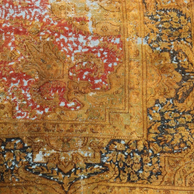 Vintage Wool Rug, Turkey For Sale - Image 6 of 10