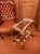 Hollywood Regency Bar Trolley in Brass, 1950s For Sale - Image 6 of 7
