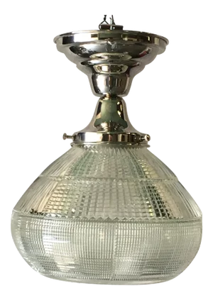 Art Deco Holophane Kitchen or Bath Light #1848