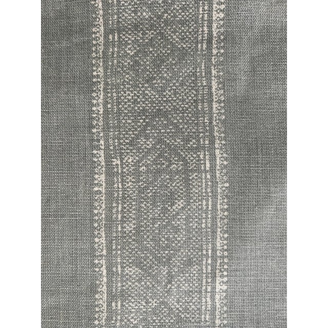 Textile Contemporary Carolina Irving Patmos Stripe Reverse Fabric Pillow Cover For Sale - Image 7 of 8