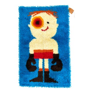 Ege Rya “Kids Collection” Boxer Thick Pile Wall Tapestry For Sale