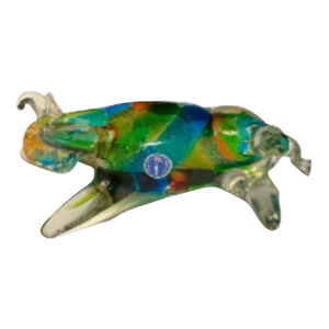 Murano Glass Bull – Vibrant Italian Artistry