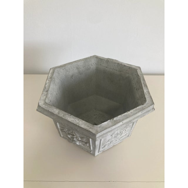 Asian Cast Stone Cache Pot-2 For Sale - Image 10 of 10