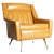 Vintage Vinyl Armchair, Italy, 1950s For Sale