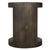 Not Yet Made - Made To Order NOIR Chrysler Side Table, Iron with Aged Brass Finish For Sale - Image 5 of 5