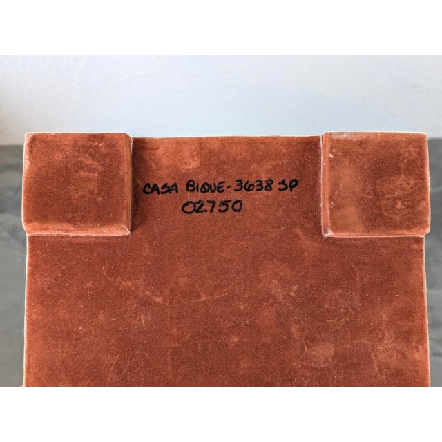 Vintage Casa Bique Tessellated Stone and Brass Box For Sale - Image 12 of 12