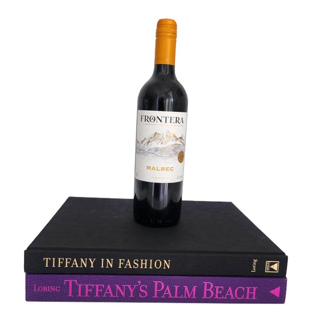 Purple Vintage Coffee Table Books "Tiffany's Palm Beach" and "Tiffany in Fashion" (Signed) by John Loring, Set of 2 For Sale - Image 8 of 11