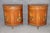 Wood Clear All Fine Pair English Satinwood Adams Style With Paint Decoration 1920s Era Commodes For Sale - Image 7 of 16