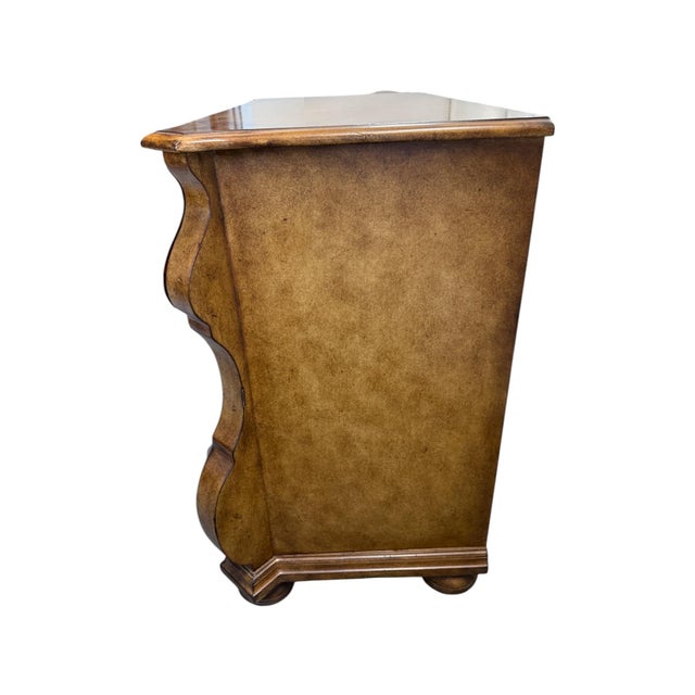 Hooker Bombay Three Drawer Chest of Drawers This curvy chest is incredibly sturdy and ready to hold whatever you may need....