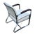 1930s 1930s Streamline Art Deco Chrome Tubular Speed Lounge Club Chair, Lloyd Manufacturing Attributed For Sale - Image 5 of 7