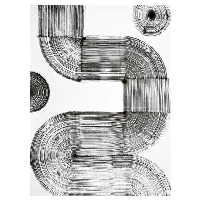 Sumit Mehndiratta, Drawing 336, 2022, Indian Ink on Archival Paper For Sale