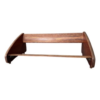 Wooden Desktop Magazine Rack, United Kingdom, 1920s For Sale