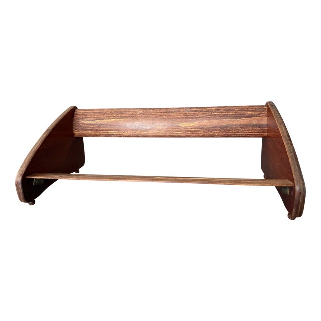 Wooden Desktop Magazine Rack, United Kingdom, 1920s For Sale
