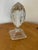 Shabby Chic 1960s 7” Lead Vit Crystal Finisl Glass Paperweight For Sale - Image 3 of 3